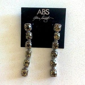 ABS Allen Schwartz Crystal Earrings Bloomingdales